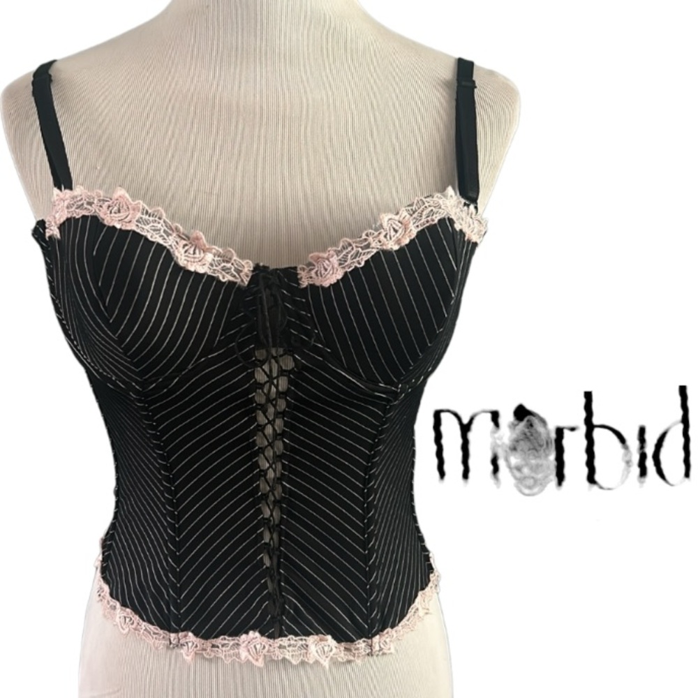 Deadstock Gothic Morbid Threads Corset